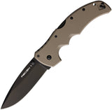 Cold Steel Recon 1 Pocket Knife Lockback Dark Earth Folding CPM-S35VN 27BSDEBK