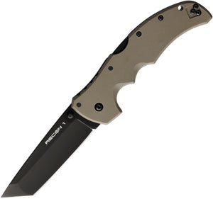 Cold Steel Recon 1 Lockback Dark Earth Folding S35VN Tanto Pocket Knife 27BTDEBK