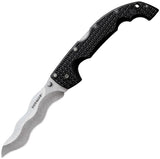 Cold Steel Kris Voyager Lockback Black Griv-Ex Handle AUS-10A Steel Knife 29AXW