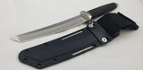 Cold Steel Magnum Tanto II San Mai Stainless Fixed Black Knife w/ Sheath 35AC