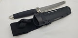 Cold Steel Magnum Tanto II San Mai Stainless Fixed Black Knife w/ Sheath 35AC