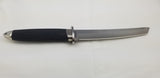 Cold Steel Magnum Tanto II San Mai Stainless Fixed Black Knife w/ Sheath 35AC