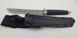 Cold Steel Magnum Tanto II San Mai Stainless Fixed Black Knife w/ Sheath 35AC