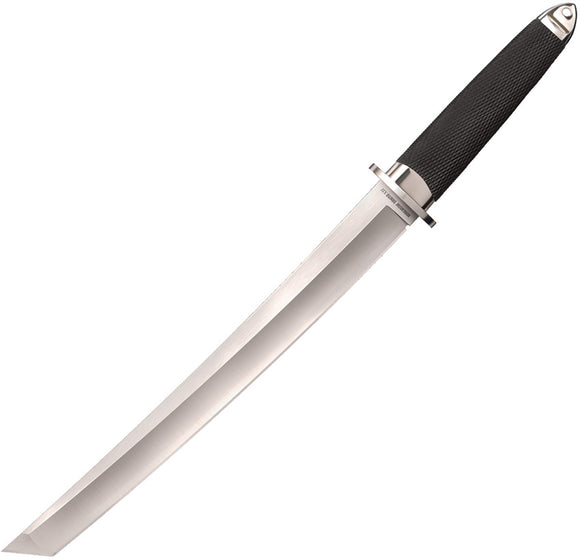 Cold Steel Magnum Tanto XII San Mai Fixed Stainless Black Handle Knife 35AE