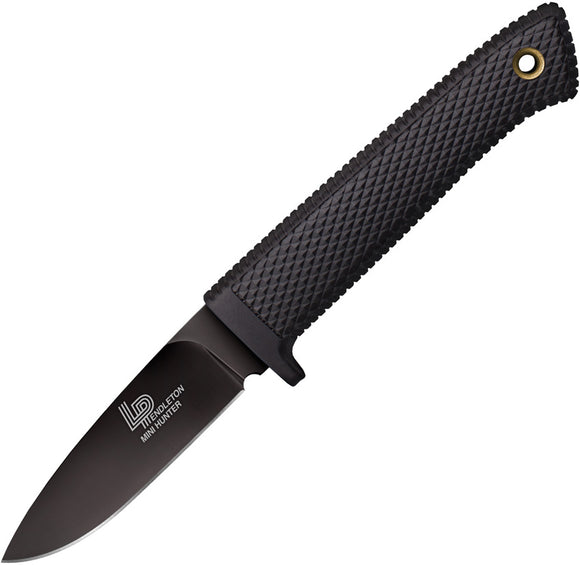 Cold Steel Pendleton Hunter Black Handle Fixed Blade Knife with Sheath 36LPCM