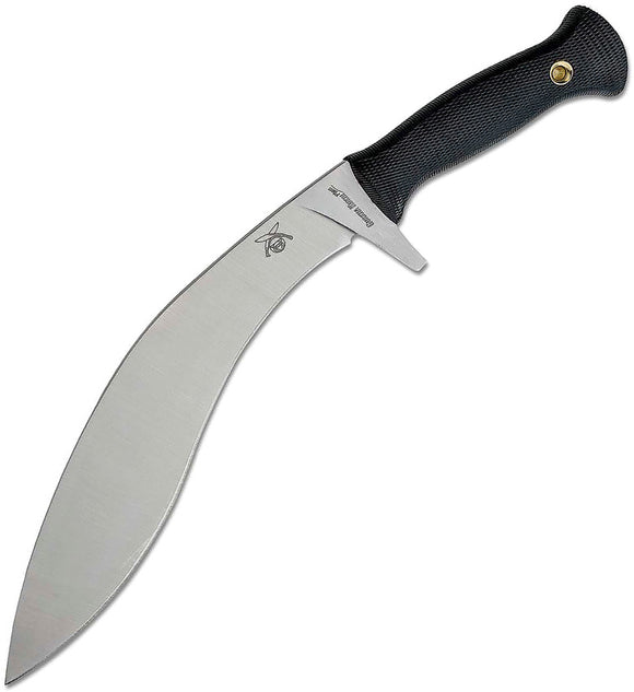 Cold Steel Gurkha Kukri Plus Black Smooth 4034 Stainless Fixed Blade Kukri 39LMC4