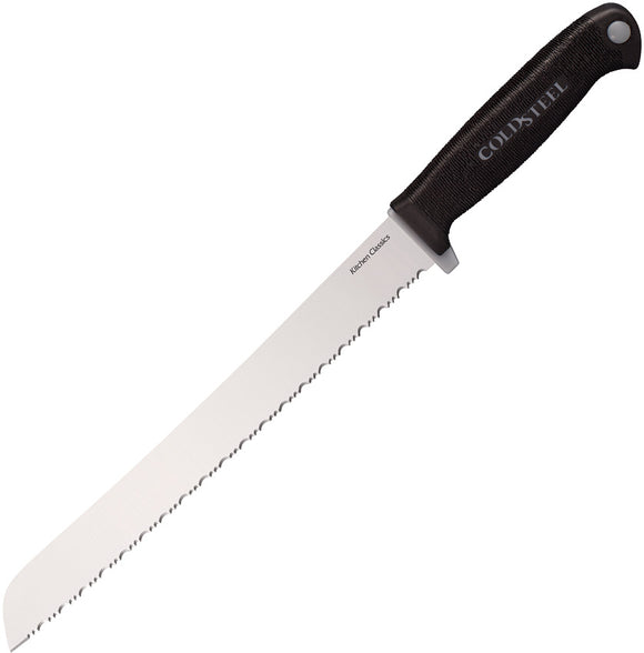 Cold Steel Bread Knife Kitchen Classics Kray-Ex Handle Stainless Knife 59KSBRZ