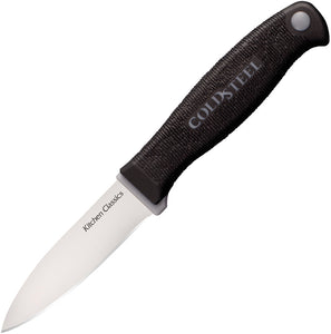 Cold Steel Paring Knife Kitchen Black Kray-Ex Handle 4116 Stainless Knife 59KSPZ