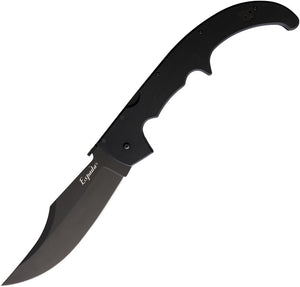 Cold Steel XL Espada Pocket Knife Lockback Black Folding AUS-10A Blade 62MGCBKBK
