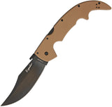 Cold Steel Large Espada Lockback Folding Blade Coyote Tan Handle Knife 62NGLVB