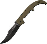 Cold Steel Espada XL Lockback Folding Clip Blade OD Green Handle Knife 62NGXVG