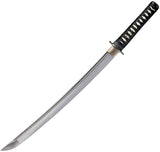 Cold Steel Wakizashi Warrior Series Fixed Blade Black Rayskin Sword Knife 88BWW