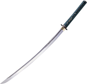 Cold Steel Dragonfly Katana Green Rayskin Handle Carbon Steel Blade 88DK