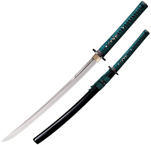 Cold Steel Dragonfly Wakizashi Long Black Rayskin Handle 1060HC Blade 88DWK