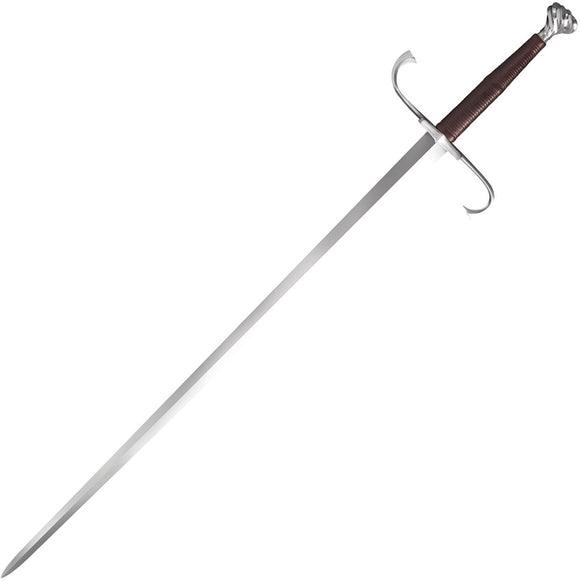 Cold Steel German Long Sword Leather Handle Carbon Steel Long Sword 88HTB
