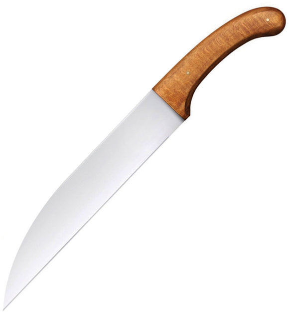 Cold Steel Woodsmans Sax Brown Hardwood 1055HC Steel Fixed Blade Bowie Knife 88HUA