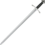 Cold Steel Norman Sword 30" Fixed 1060 Carbon Steel Black Leather Handle 88NOR