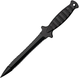 Cold Steel FGX Wasp Black Griv-Ex Handle Serrated Knife 92FMA