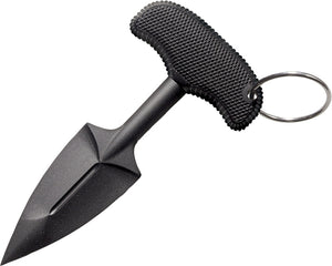 Cold Steel FGX Push Blade II Black Double Edged Kraton Knife 92FPB