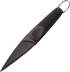 Cold Steel FGX Skean Dhu Black Handle Stainless Serrated Steel Knife 92FSD