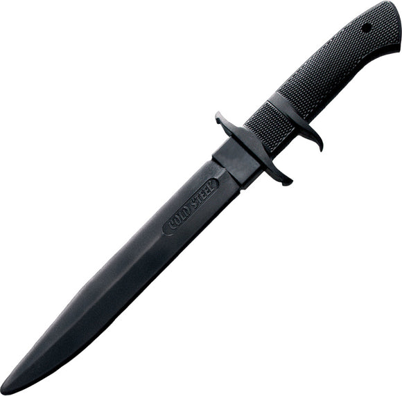 Cold Steel Black Bear Classic Rubber Handle Black Unsharpened Knife 92R14BBC