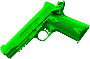 Cold Steel 1911 Rubber Training Pistol Green Training Gun With Saftey 92RGC11C