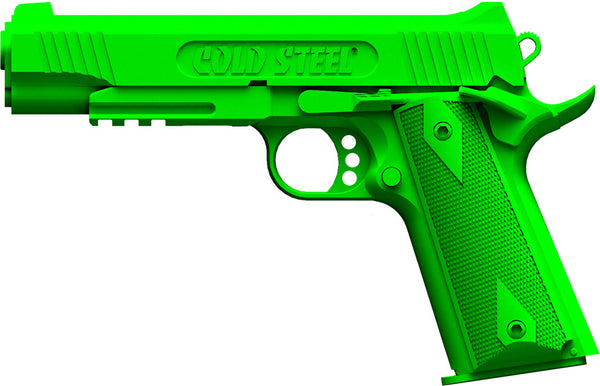Cold Steel 1911 Rubber Training Pistol Lime Green Training Gun