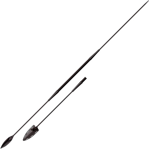 Cold Steel Samburu Spear Black Hickory Handle SK-5 Steel Spear Head 95SB