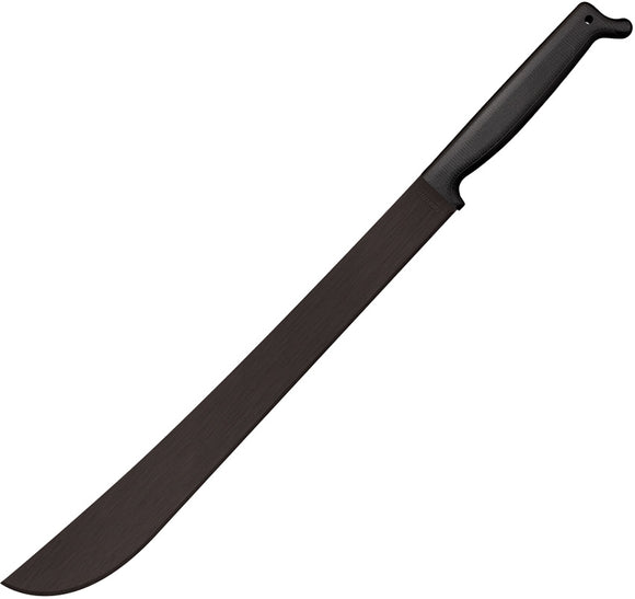 Cold Steel Two Handed Latin Machete Black Polypropylene Carbon Steel Machete 97TM21S