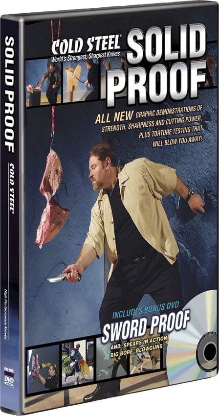 Cold Steel Aboslute Proof Promotional DVD 1 Disc Set DVD2
