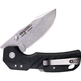 Cold Steel Engage Lockback Black GFN Folding Stainless Pocket Knife FL25DPLC