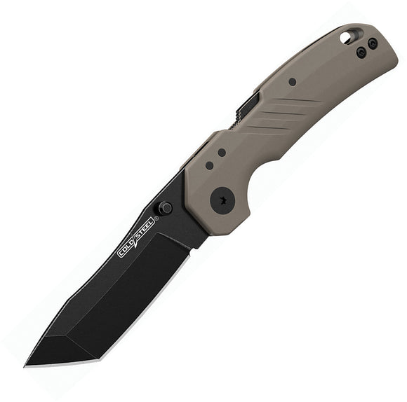 Cold Steel Engage Atlas Lock Dark Earth GFN Folding 4116 Tanto Knife FL30DPLTBF