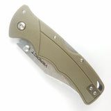 Cold Steel Verdict Pocket Knife Lockback FDE Folding 4116 Stainless FLC3CPSSFDE