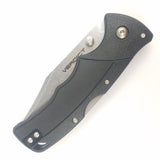 Cold Steel Verdict Pocket Knife Lockback Black Folding 4116 Stainless FLC3CPSS