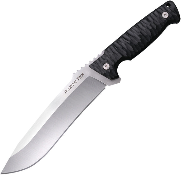 Cold Steel Razor Tek Black GFN 4116 Stainless Steel Fixed Blade Knife FX65RZR