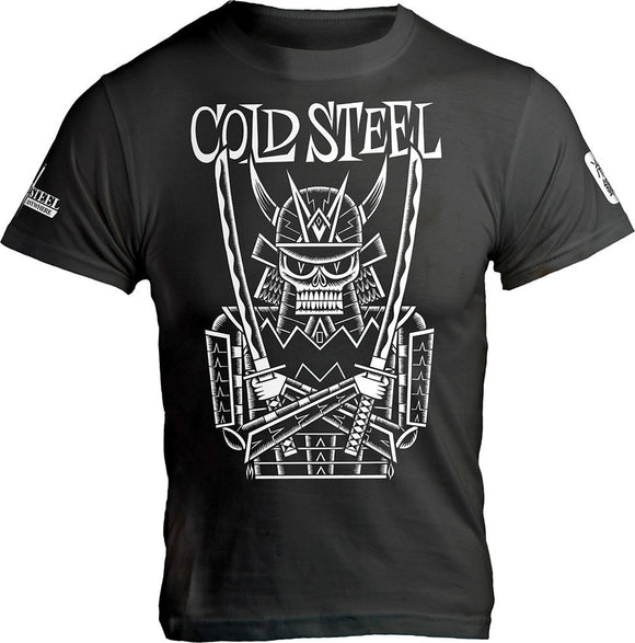 Cold Steel Undead Samurai Medium Martin Ontiveros Black Short Sleeve T-Shirt TL2