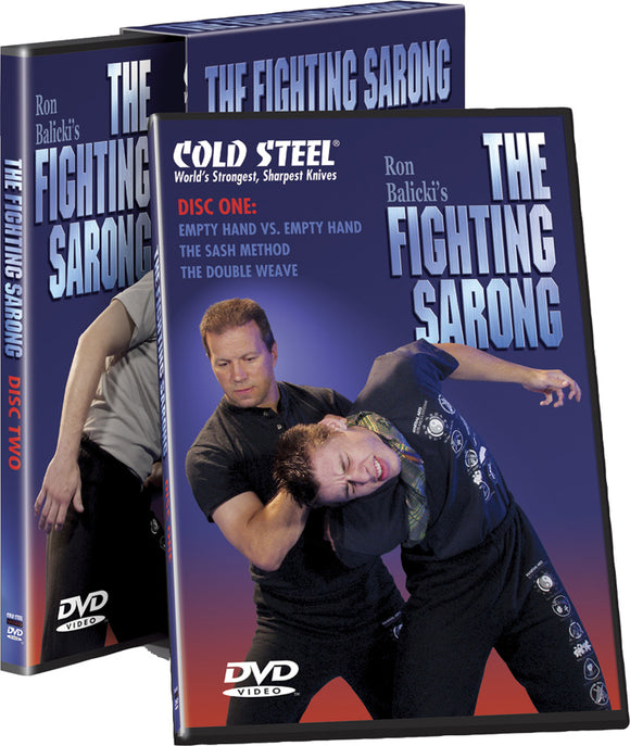 Cold Steel The Fighting Sarong Two Disk DVD Set VDFS