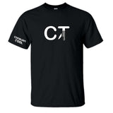 Coeburn Tool Big Lettermark Logo Black Short Sleeve T-Shirt w/ Coeburn Tool Sleeve 2XL