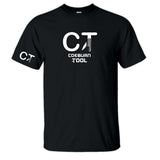 Coeburn Tool Full Logo Black Short Sleeve T-Shirt w/ CT Logo Sleeve 2XL