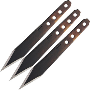 Condor Half Spin 7.5" 3 Piece Throwing Knife Set with Sheath 1003118HC
