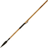 Condor 64" African Congo Spear Steel Blade Burnt Ash & Brown Wood Handle 101810