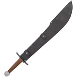 Condor 24" Royal Falchion 1075hc Sword + Leather Sheath 1025237hc