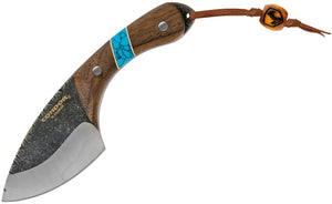 Condor Blue River Walnut & Turquoise Skinner Knife 112354hc