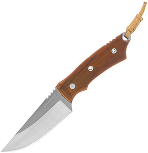 Condor Native Hunter Walnut Wood 440C Drop Point Fixed Blade Knife 1164254C