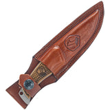 Condor Okavango Fixed Blade Hunting Knife Walnut Wood 440C Stainless 118354C