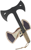 Condor Tool & Knife 7" Double Bit Throwing Axe + Canvas Sheath - 140214