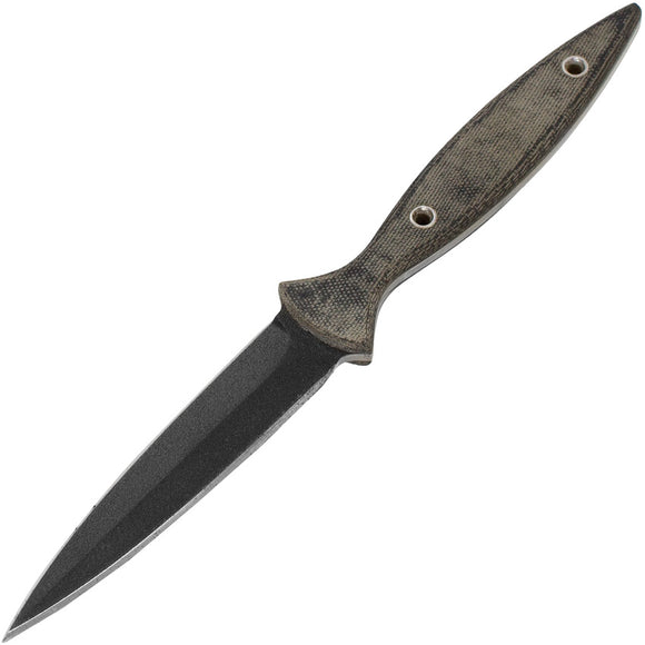 Condor Tool & Knife Compact Dagger Double Edge Micarta Handles Fixed Blade 1800425HC
