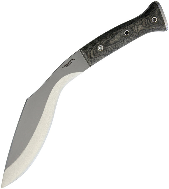 Condor K-Tact Kukri Army Green 1075HC Full Tang Fixed Blade Knife 181210