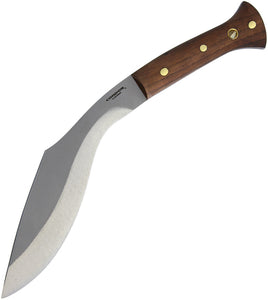 Condor Tool & Knife 14 7/8" Heavy Duty Kukri Blade Walnut Fixed Knife 181310HC
