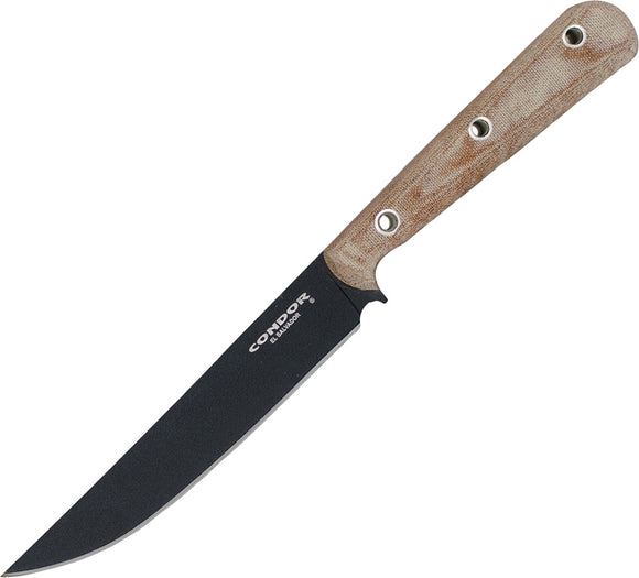 Condor Knives Skirmish 1075 Tan Micarta Fixed Blade Knife 181556